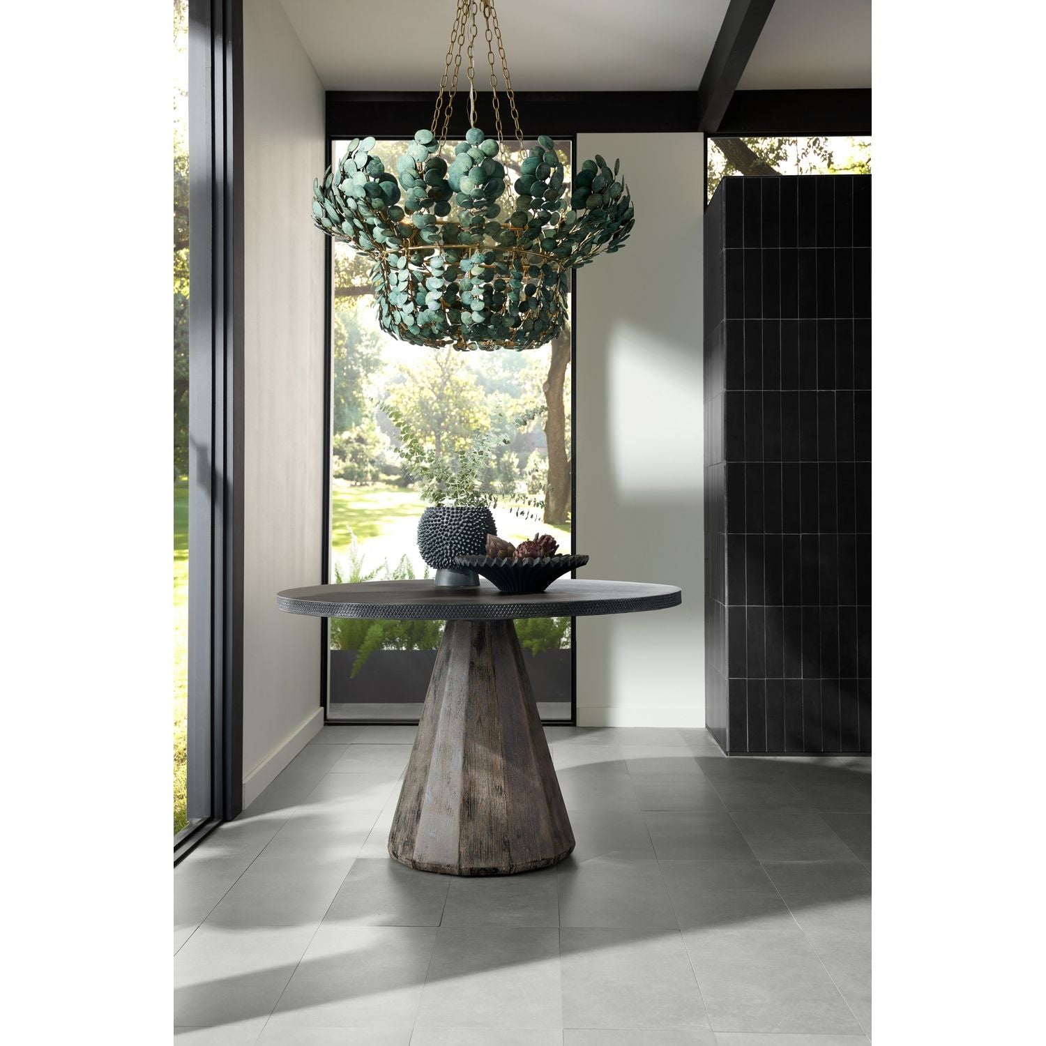 Arteriors - DMS14 - Chandelier - Bilal - EucalyptusВ Coconut Shell