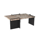 Arteriors - FCI09 - Cocktail Table - Boda - Blackened Iron