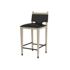 Arteriors - FSI08 - Bar Stool - Burdock - Ebony Leather