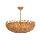 Arteriors - GKDLS01 - Chandelier - Mar - Natural, Rattan