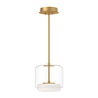 Kuzco Canada - PD70610-CL/BG-UNV - LED Pendant - Enkel - Clear/Brushed Gold