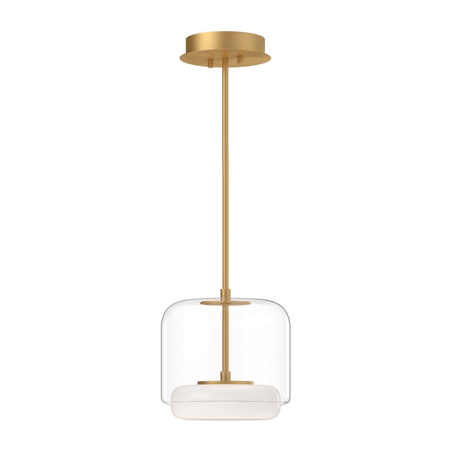Kuzco Canada - PD70610-CL/BG-UNV - LED Pendant - Enkel - Clear/Brushed Gold