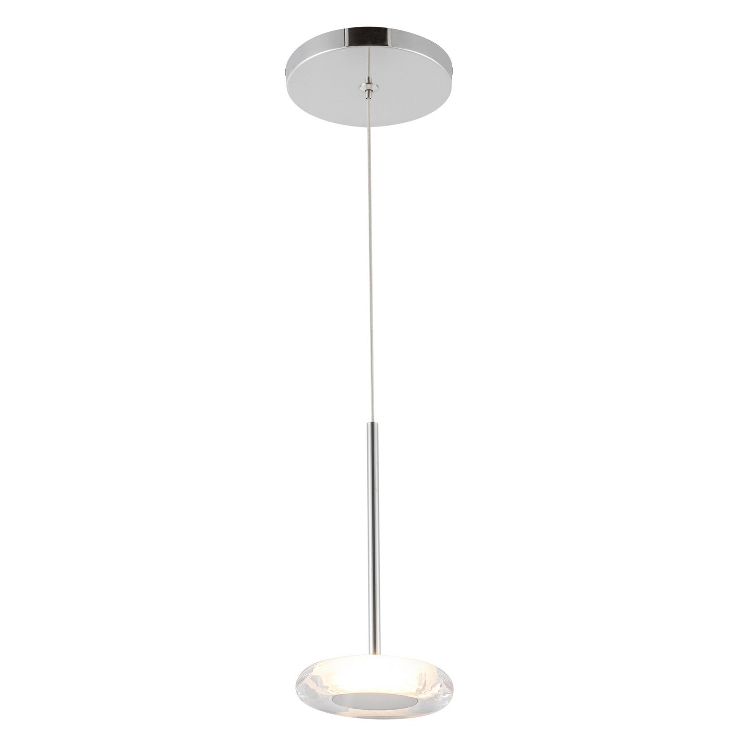 Kuzco Canada - PD97204-CH/CL - LED Pendant - Stephord - Chrome/Clear Glass