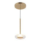 Kuzco Canada - PD97204-MRB/CL - LED Pendant - Stephord - Metallic Brass/Clear Glass