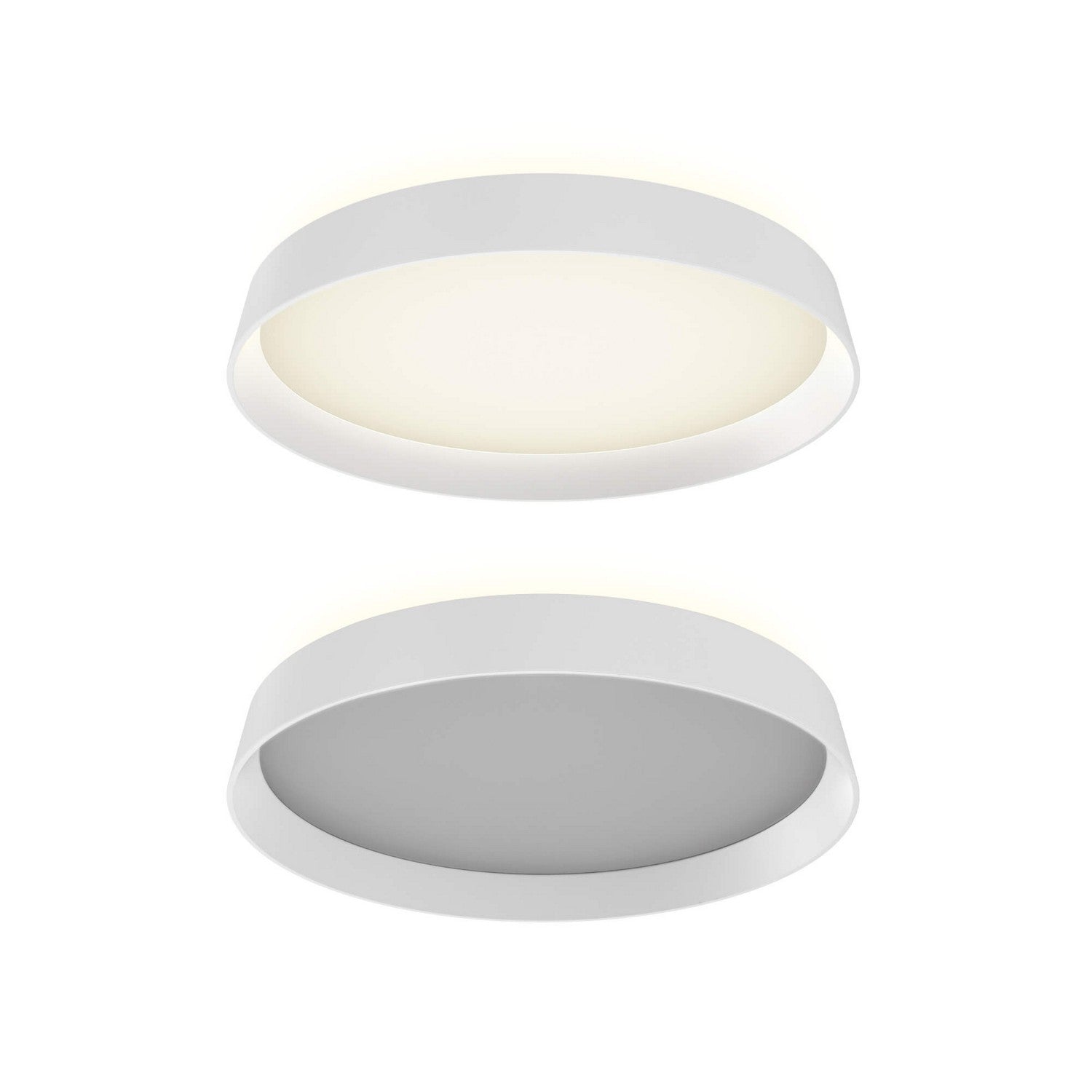 Dals Canada - CFH12-CC-WH - LED Flush Mount - Aurora - White