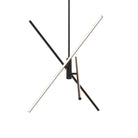Dals Canada - SSPD32-CC-BK - Three Light Pendant - Asterisk - Black