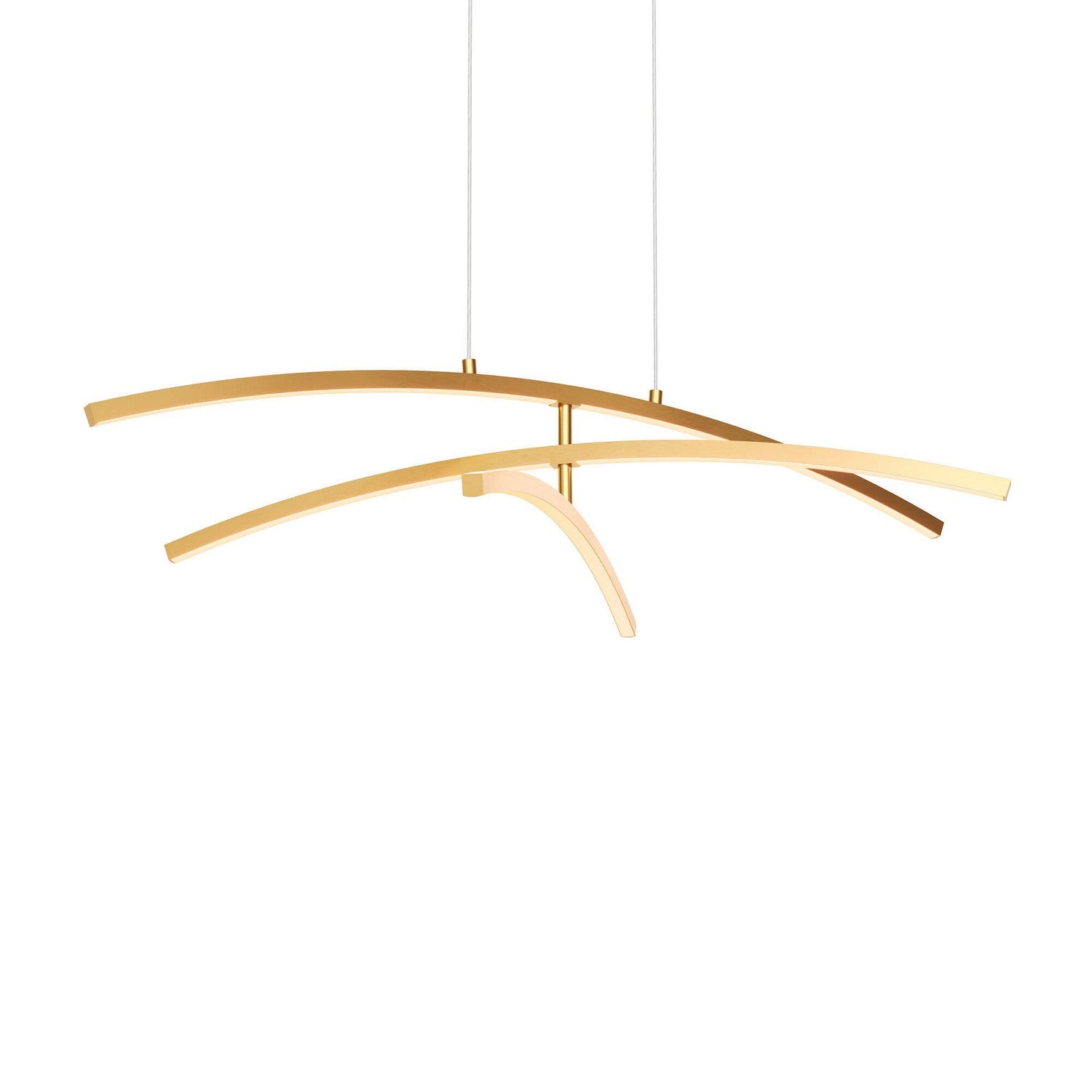 Dals Canada - W3PD36-CC-GD - Three Light Pendant - Sway - GD