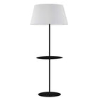 Dainolite Canada - GTC-R641F-MB-WH - One Light Floor Lamp - Gretchen - Matte Black