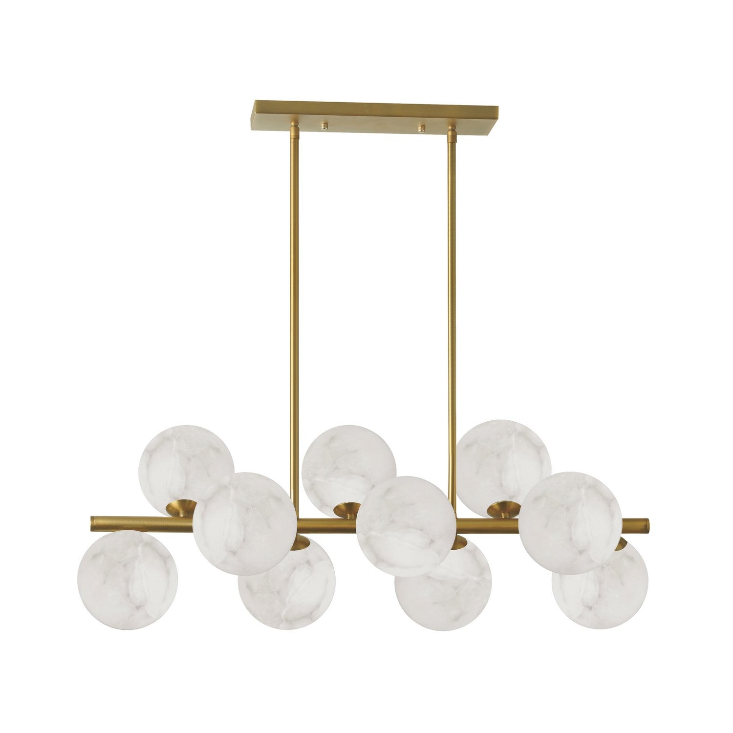 Dainolite Canada - GVA-3110HP-AGB - Ten Light Pendant - Giovanna - Alabaster