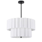 Dainolite Canada - PCA-224P-MB-WH - Four Light Pendant - Pacifica - White