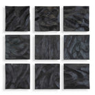 Uttermost - 04377 - Wall Decor, Set/9 - Malosi - Matte Black