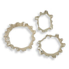 Uttermost - 04386 - Wall Art - Ripple Effect - Silver Leaf
