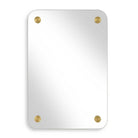 Uttermost - 08265 - Mirror - Hamrick - Brass
