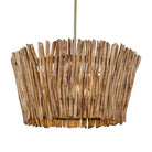 Uttermost - 21395 - Four Light Chandelier - Rhea - Antique Brass
