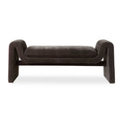 Uttermost - 23915 - Bench - Manson - Charcoal Distressed