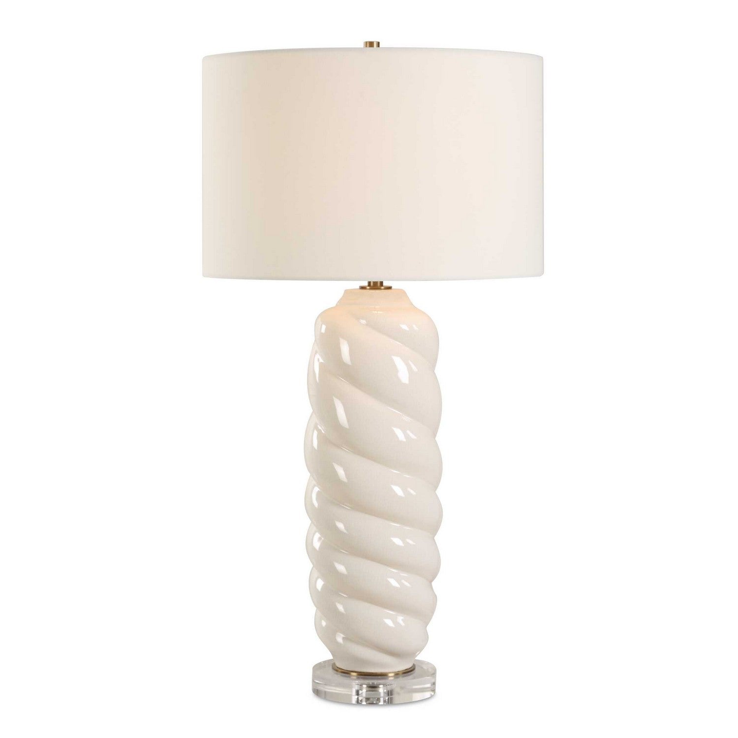 Uttermost - 30573 - One Light Table Lamp - Anneli - Antique Brass Plated