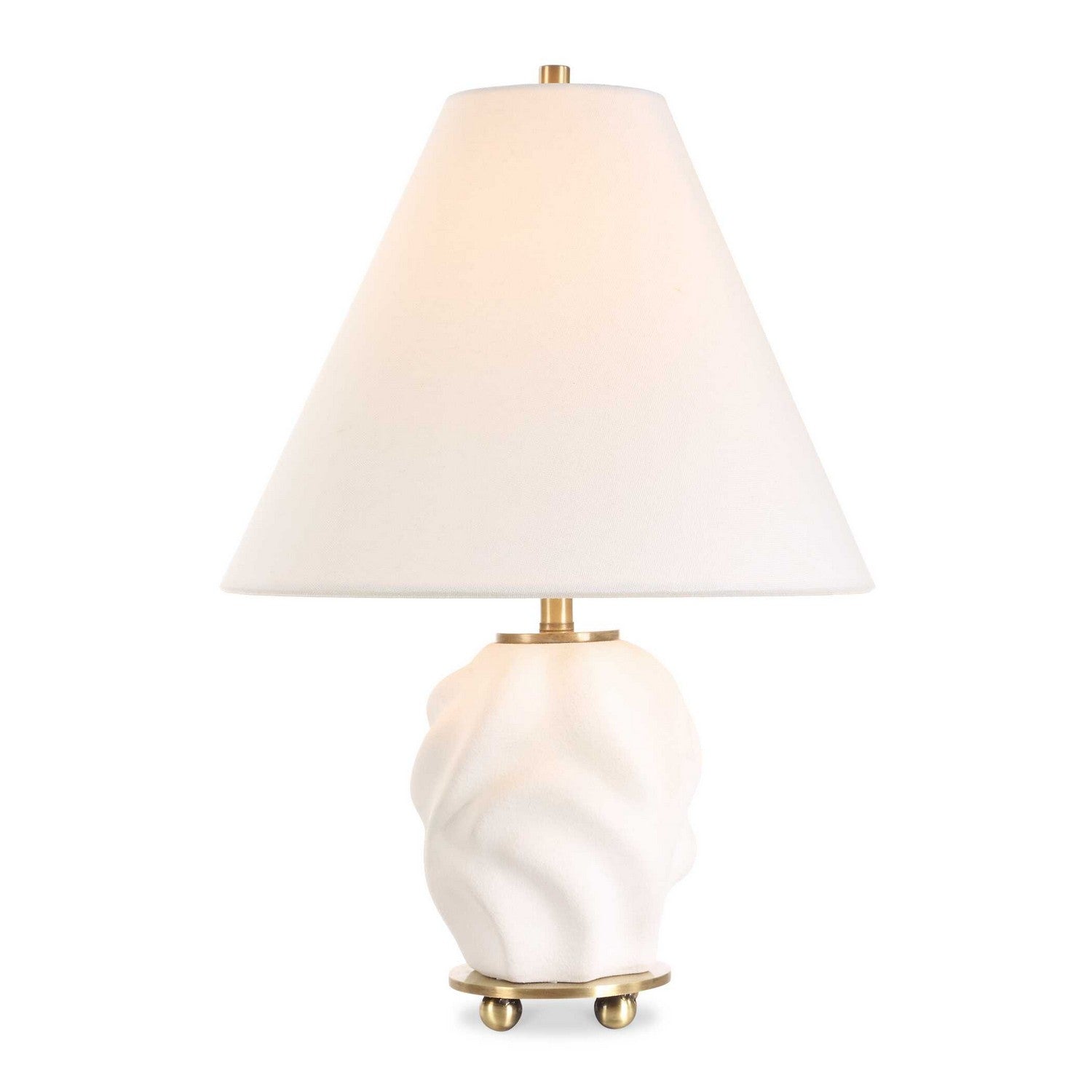 Uttermost - 30589-1 - One Light Accent Lamp - Bora - Brass Plated