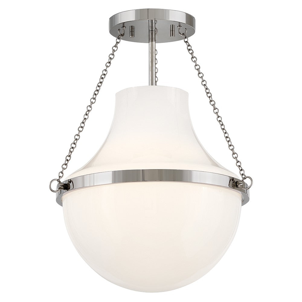 Hinkley Canada - 46891PN - LED Semi-Flush Mount - Collins - Polished Nickel