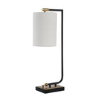 Renwil Canada - LPT1345 - One Light Table Lamp - Perlato - Matte Black