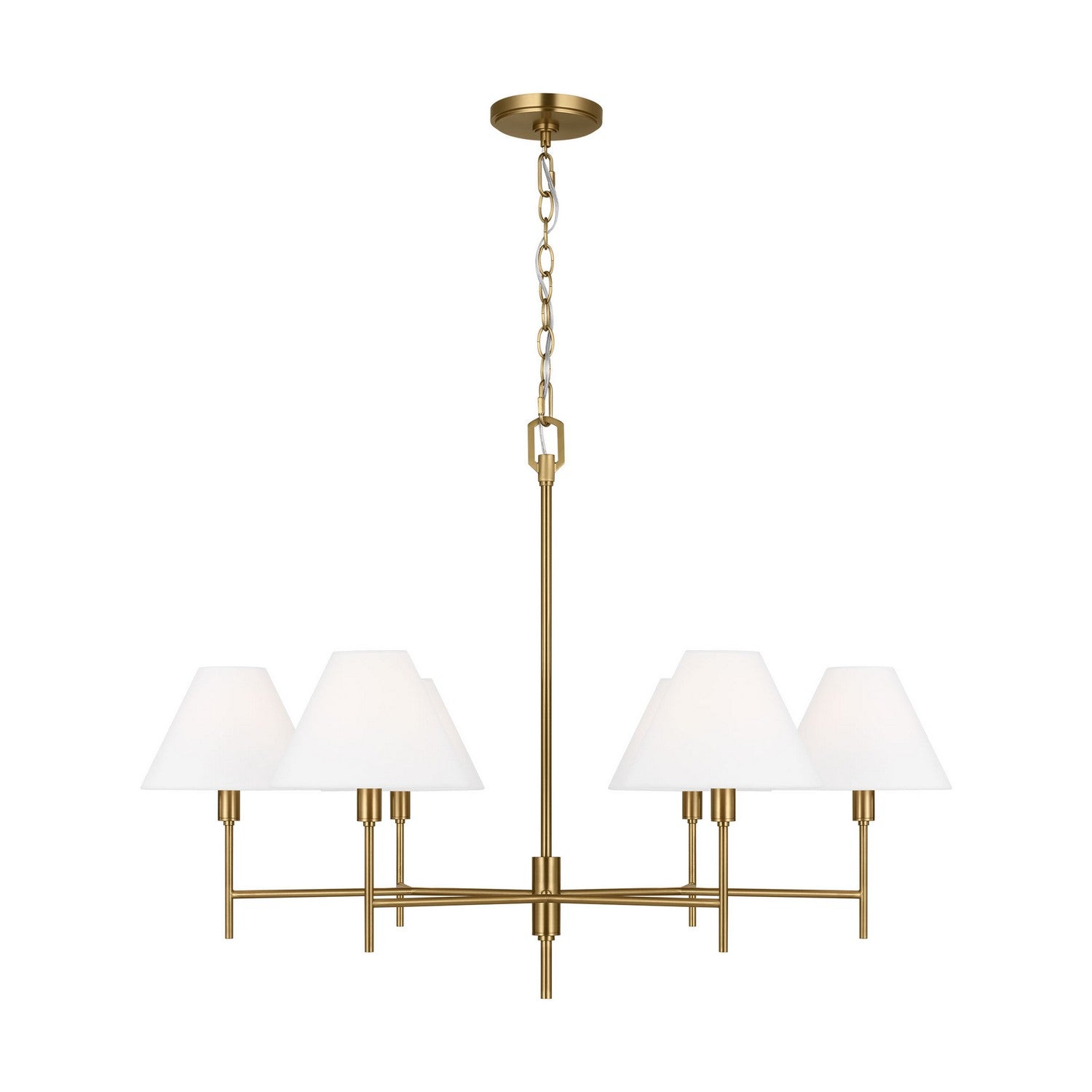 Visual Comfort Studio Canada - CC1776BBS - Six Light Chandelier - Ridgewood - Burnished Brass