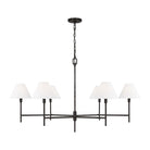 Visual Comfort Studio Canada - CC1786AI - Six Light Chandelier - Ridgewood - Aged Iron