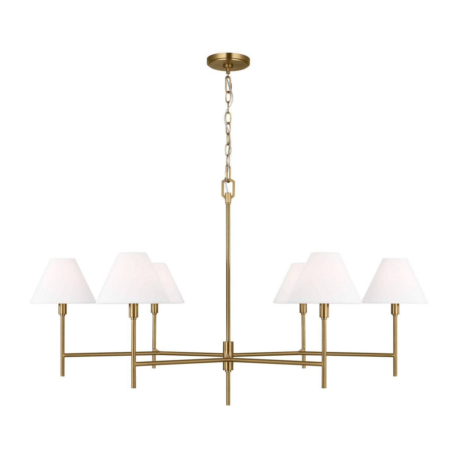 Visual Comfort Studio Canada - CC1786BBS - Six Light Chandelier - Ridgewood - Burnished Brass