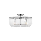 Visual Comfort Studio Canada - CF1144PN - Four Light Flush Mount - Pierce - Polished Nickel