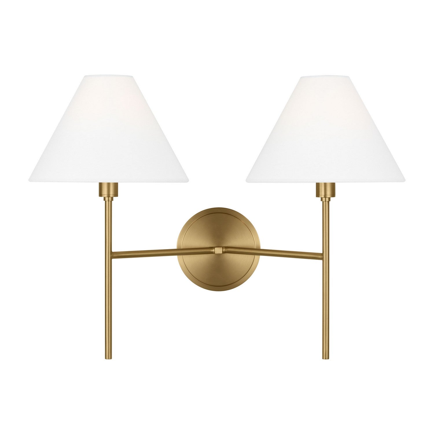 Visual Comfort Studio Canada - CW1382BBS - Two Light Wall Sconce - Ridgewood - Burnished Brass