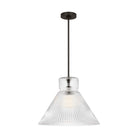 Visual Comfort Studio Canada - DJP1201MBK - One Light Pendant - Liouet - Midnight Black