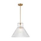 Visual Comfort Studio Canada - DJP1201SB - One Light Pendant - Liouet - Satin Brass