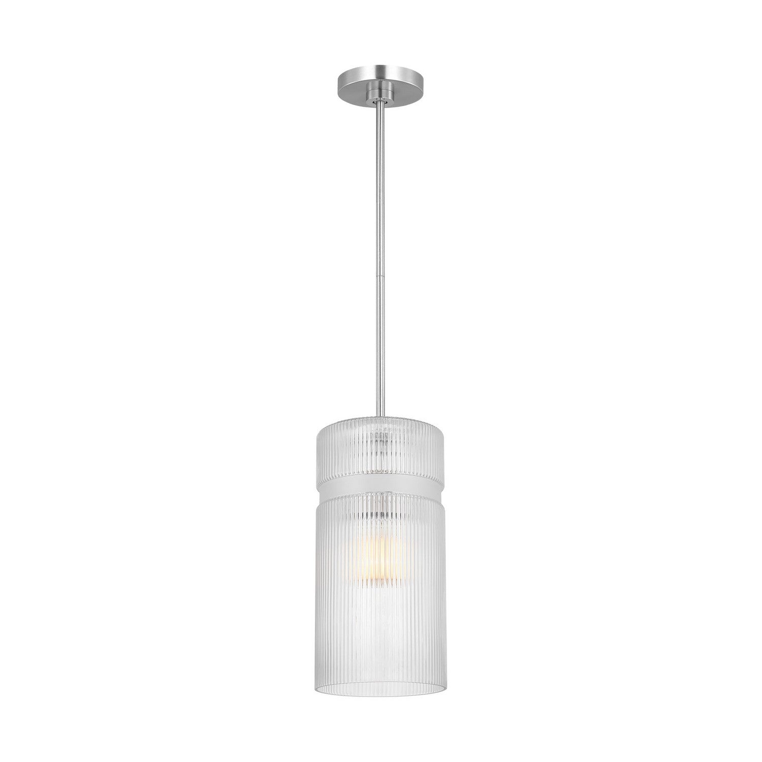 Visual Comfort Studio Canada - DJP1211BS - One Light Pendant - Liouet - Brushed Nickel