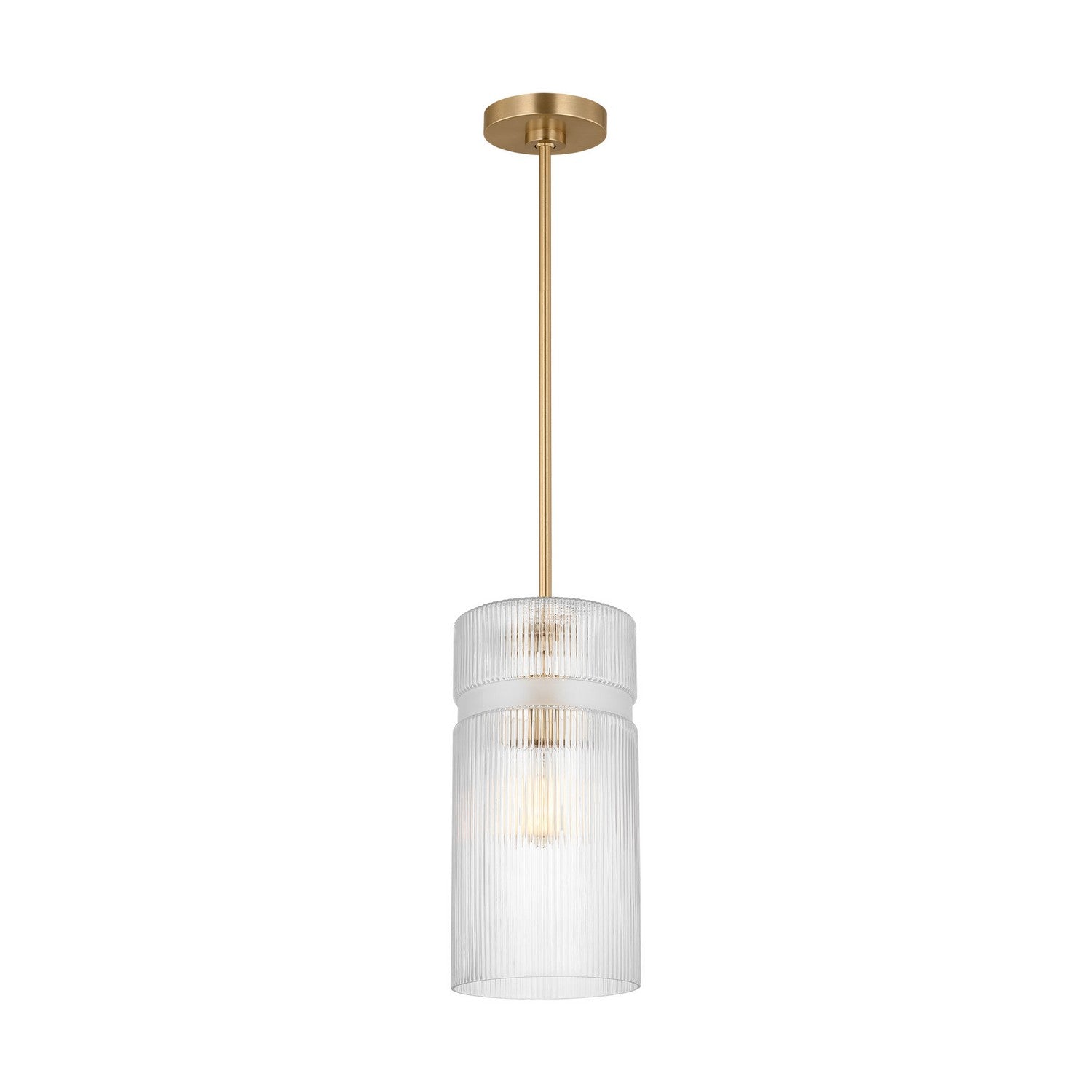 Visual Comfort Studio Canada - DJP1211SB - One Light Pendant - Liouet - Satin Brass