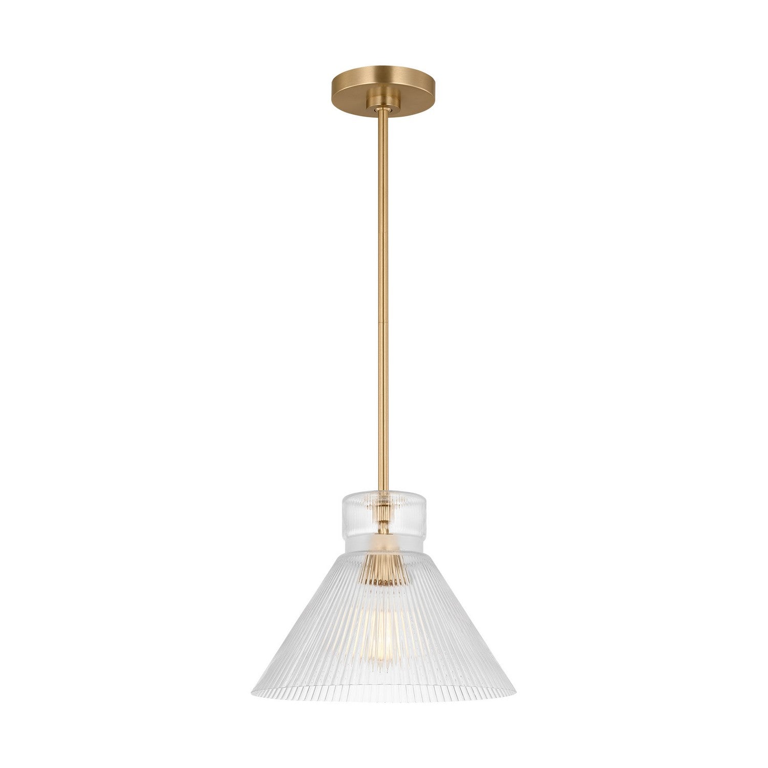 Visual Comfort Studio Canada - DJP1221SB - One Light Pendant - Liouet - Satin Brass