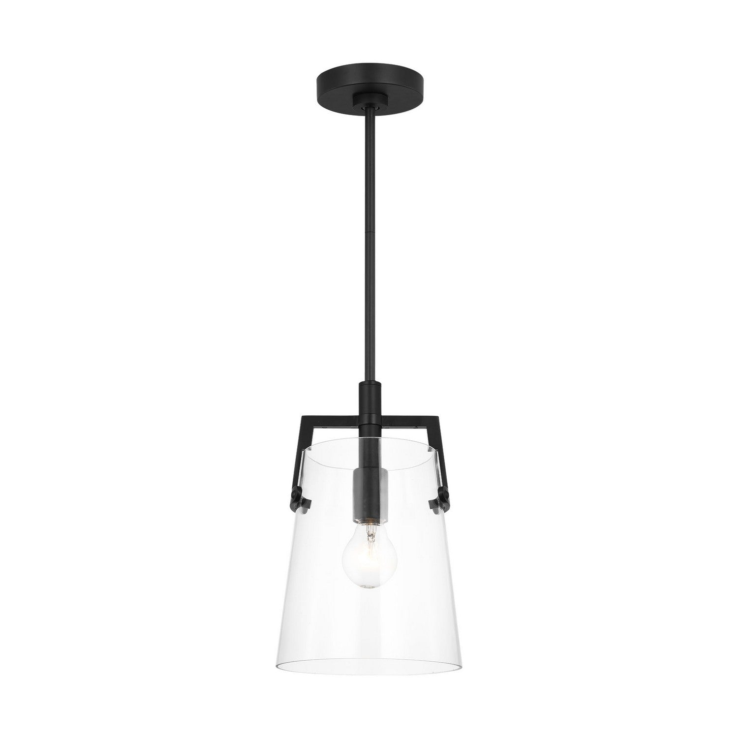 Visual Comfort Studio Canada - DJP1261MBK - One Light Pendant - Crofton - Midnight Black