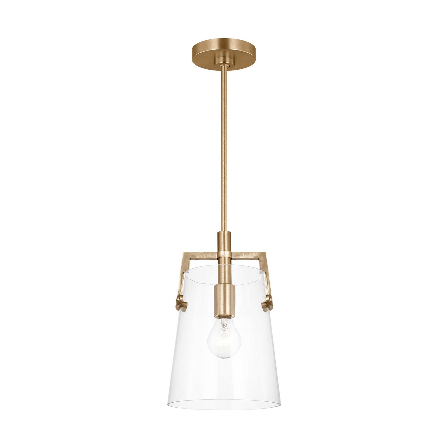 Visual Comfort Studio Canada - DJP1261SB - One Light Pendant - Crofton - Satin Brass