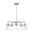 Visual Comfort Studio Canada - GLC1175BS - Five Light Chandelier - Anders - Brushed Nickel