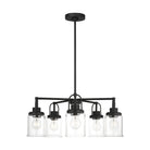 Visual Comfort Studio Canada - GLC1175MBK - Five Light Chandelier - Anders - Midnight Black