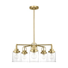 Visual Comfort Studio Canada - GLC1175SB - Five Light Chandelier - Anders - Satin Brass