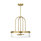 Visual Comfort Studio Canada - GLP1064SB - Four Light Pendant - Anders - Satin Brass