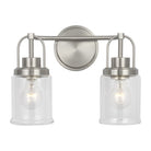 Visual Comfort Studio Canada - GLV1072BS - Two Light Vanity - Anders - Brushed Nickel