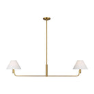 Visual Comfort Studio Canada - SLC1022BBS - Two Light Linear Chandelier - Colfax - Burnished Brass