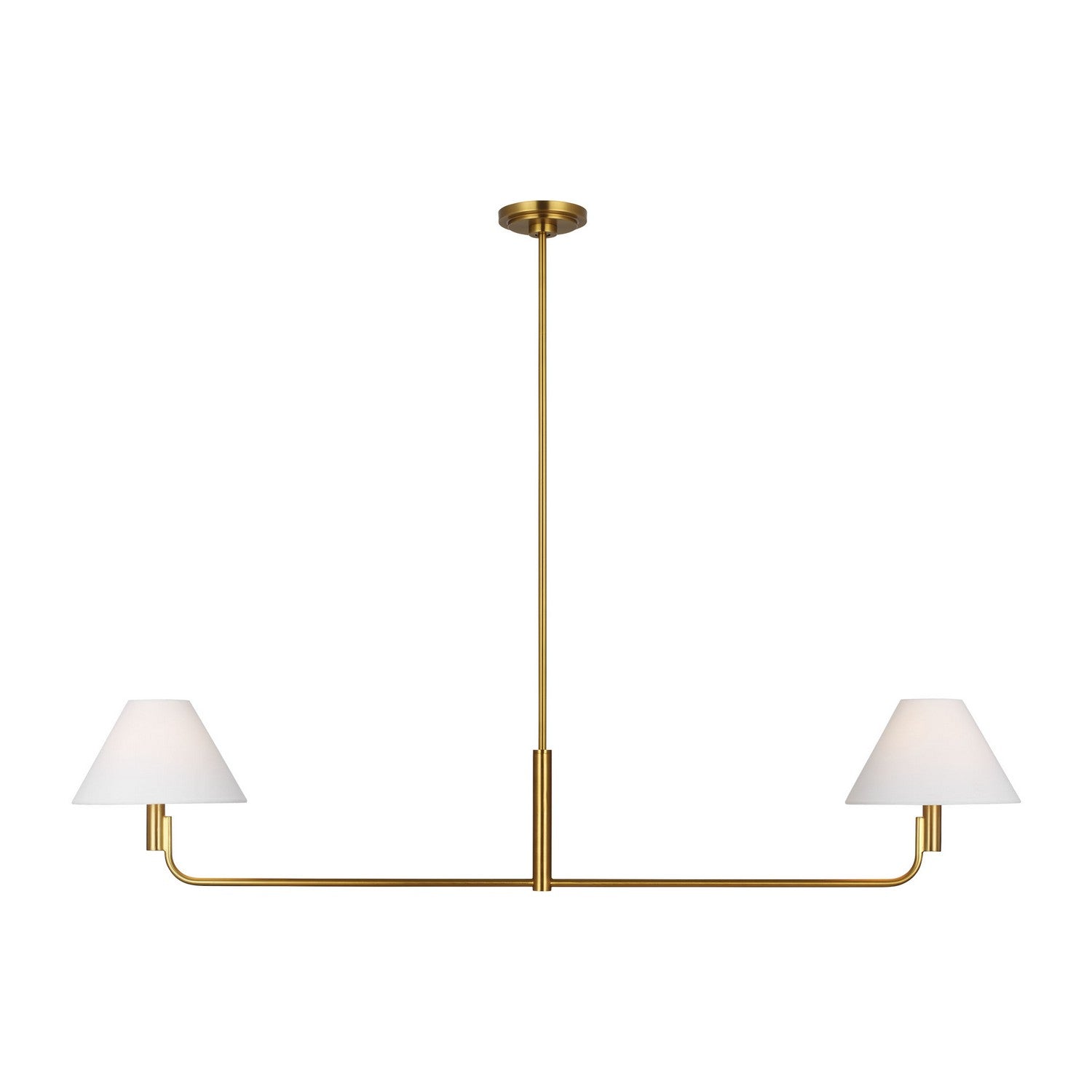 Visual Comfort Studio Canada - SLC1022BBS - Two Light Linear Chandelier - Colfax - Burnished Brass