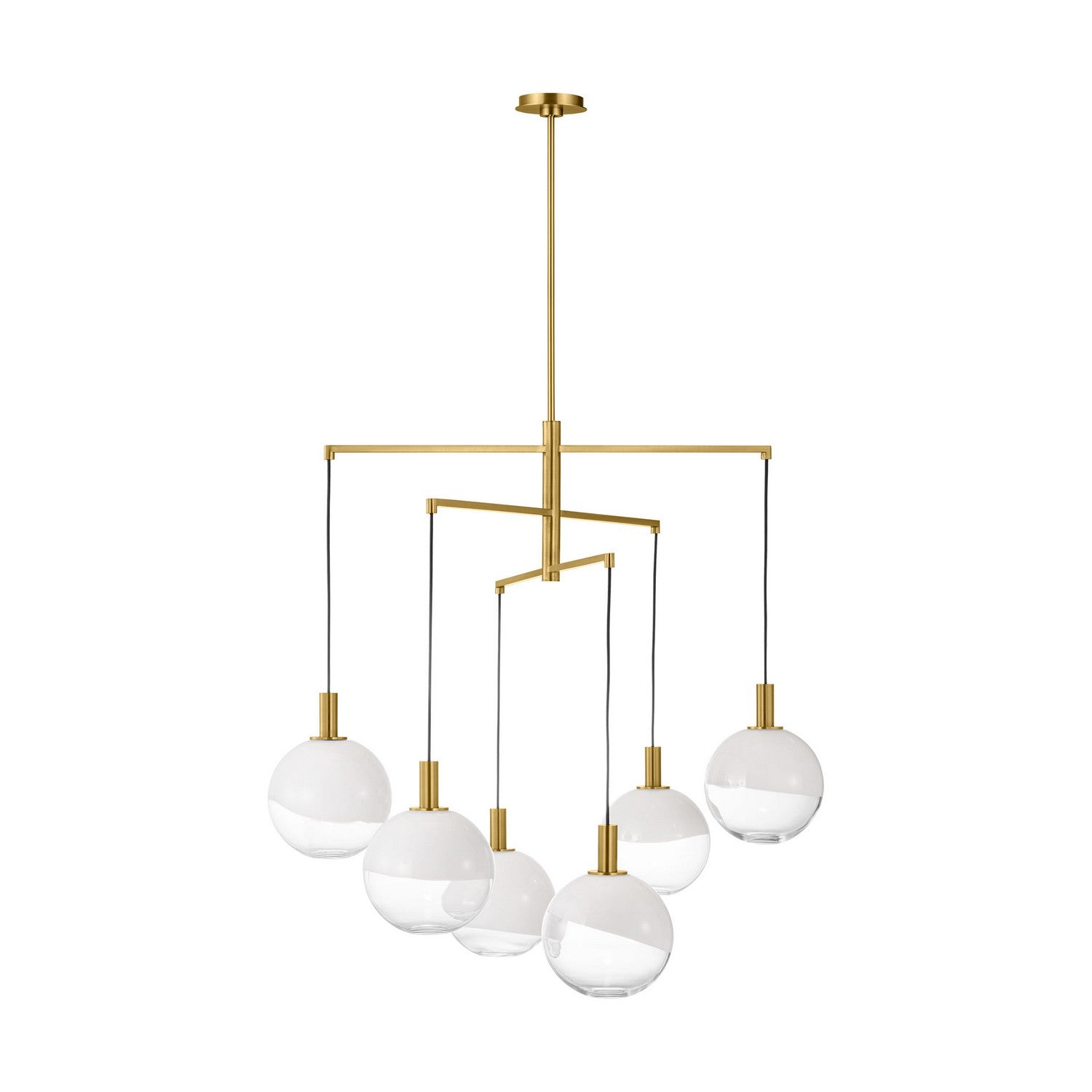 Visual Comfort Studio Canada - SLC1036BBS - Six Light Chandelier - Torian - Burnished Brass