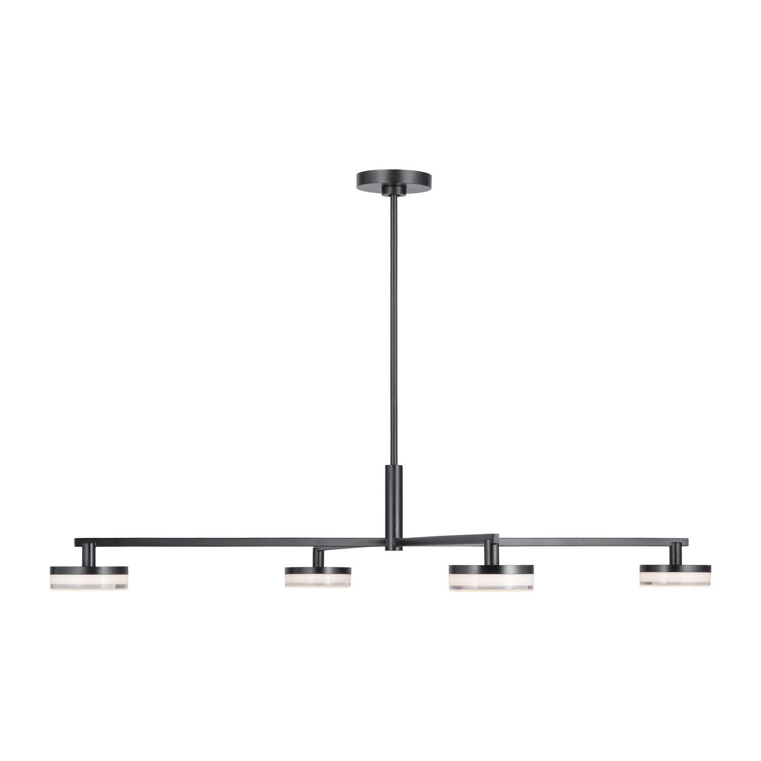 Visual Comfort Studio Canada - SLC1084AI - LED Chandelier - Khan - Aged Iron