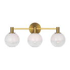 Visual Comfort Studio Canada - SLV1003BBS - Three Light Vanity - Torian - Burnished Brass