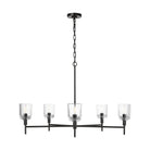 Visual Comfort Studio Canada - TFC1135AI - Five Light Chandelier - Hartley - Aged Iron