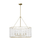 Visual Comfort Studio Canada - TFC1155PCB - Five Light Chandelier - Winslow - Powder-Coated Brass