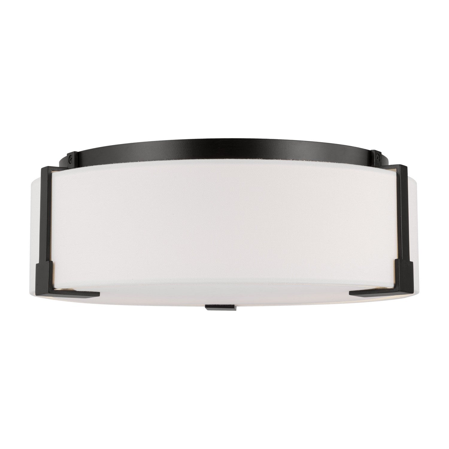 Visual Comfort Studio Canada - TFF1002AI - Two Light Flush Mount - Bergen - Aged Iron