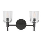 Visual Comfort Studio Canada - TFV1002AI - Two Light Vanity - Hartley - Aged Iron