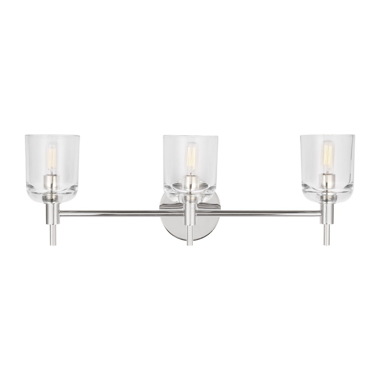 Visual Comfort Studio Canada - TFV1003PN - Three Light Vanity - Hartley - Polished Nickel